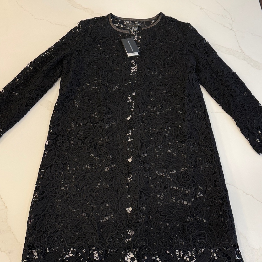 Ralph Lauren Black Label Thora Lace Duster